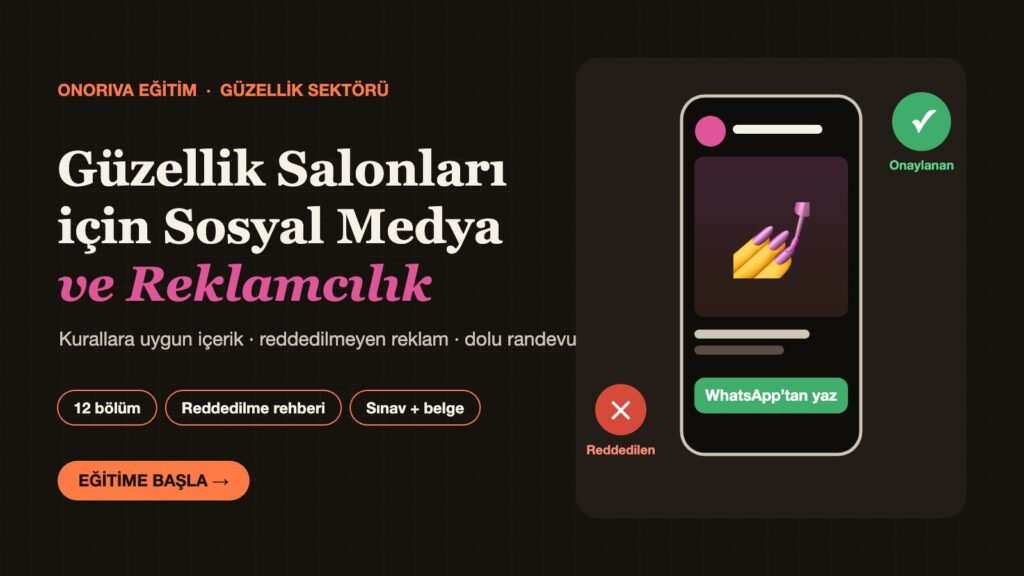 Güzellik Salonları eğitim kapağı